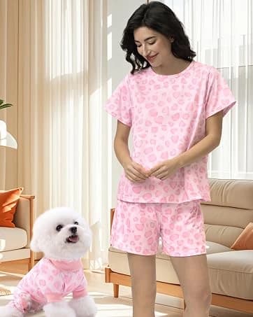 4 Pieces Dog Dress Shirt Puppy Clothes for Small Girl Cute Doggie Dresses Summer Clothes Apparel for Dogs and — collection imagery