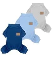 4 Pieces Dog Dress Shirt Puppy Clothes for Small Girl Cute Doggie Dresses Summer Clothes Apparel for Dogs and — collection imagery