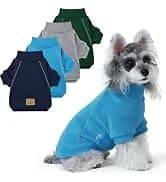 4 Pieces Dog Dress Shirt Puppy Clothes for Small Girl Cute Doggie Dresses Summer Clothes Apparel for Dogs and — collection imagery