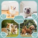 Cozy Lightweight Dog Sweaters Shirt for Small Puppies: Stretchable Beige Tank Top Attire — Perfect for