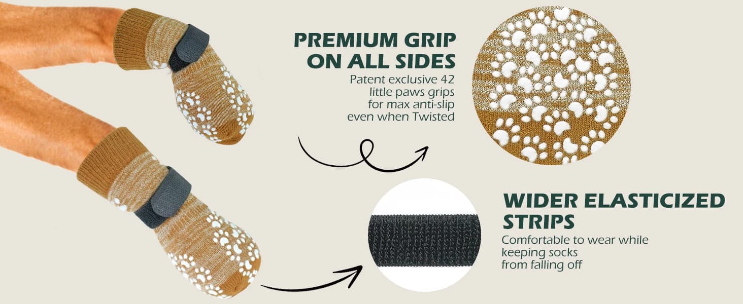 Anti Slip Dog Socks to Prevent Licking Paws — product details