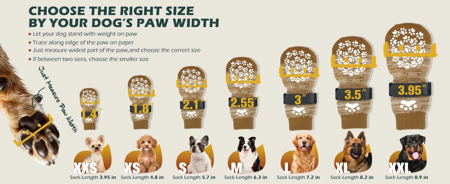 Anti Slip Dog Socks to Prevent Licking Paws — product details