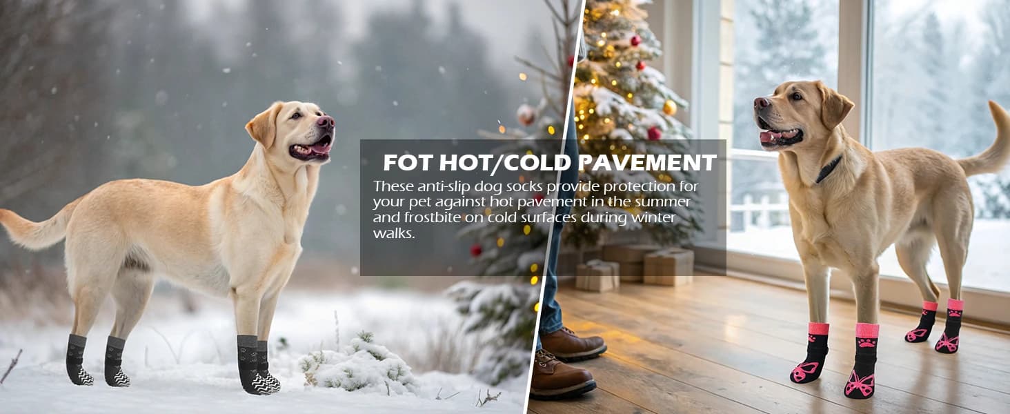 Anti Slip Dog Socks to Prevent Licking Paws for Hot Pavement — product details