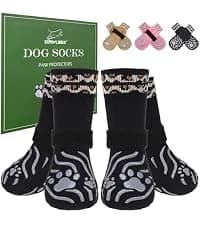 Anti Slip Dog Socks to Prevent Licking Paws for Hot Pavement — collection imagery