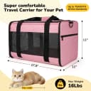 Cat Carrier Dog Carrier for Pets Up to 16 Lbs