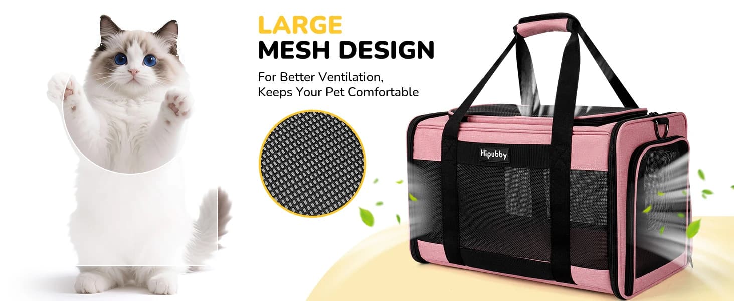 Cat Carrier Dog Carrier for Pets Up to 16 Lbs — product details