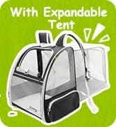 Innovative Traveler Bubble Backpack Pet Carriers for Dogs and Cats — collection imagery