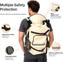 Waterproof 900D Nylon Dog Backpack Carrier for Medium Dogs Under 30 lb