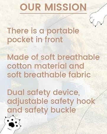 Dog and Cats Carrier Sling — Puppy Small Pet Carrier with Storage Pocket — collection imagery