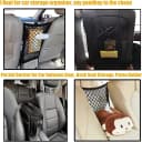 Dog Car Net Barrier Pet Barrier with Car Mesh Organizer for Dog and Child