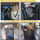 Dog Car Net Barrier Pet Barrier with Car Mesh Organizer for Dog and Child