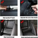 Dog Car Net Barrier Pet Barrier with Car Mesh Organizer for Dog and Child