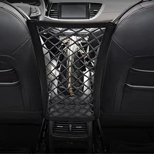 Dog Car Net Barrier Pet Barrier with Car Mesh Organizer for Dog and Child — collection imagery