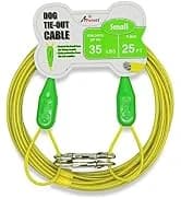 25ft Reflective Tie-Out Cable for Small Dogs Up to 35 Pounds — collection imagery