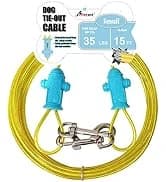 25ft Reflective Tie-Out Cable for Small Dogs Up to 35 Pounds — collection imagery