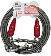 25ft Reflective Tie-Out Cable for Small Dogs Up to 35 Pounds — collection imagery