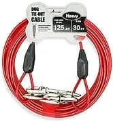 25ft Reflective Tie-Out Cable for Small Dogs Up to 35 Pounds — collection imagery