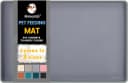 Silicone Cat and Dog Food Mat for Floors Waterproof
