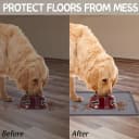Silicone Cat and Dog Food Mat for Floors Waterproof