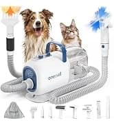 Dog Grooming Vacuum,7 in 1 Grooming kit Tools with Low Noise — collection imagery