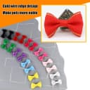 60PCS (30 Paris) Cute Puppy Dog Small Bowknot Hair Bows with Metal Clips Handmade Hair Accessories Bow Pet