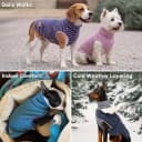 2Pack Dog Sweater for Large Dogs Soft Pet Coats Fleece Sweatshirt