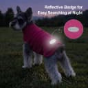 4 Pieces Fleece Dog Sweaters Vest Winter Warm Dog Clothes for Small, Medium, and Large Dogs Girl Soft Pullover