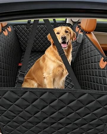 Back Seat Extender for Dogs — Large Hard Bottom Dog Car Seat Cover — collection imagery