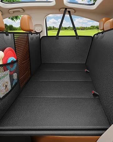 Back Seat Extender for Dogs — Large Hard Bottom Dog Car Seat Cover — collection imagery