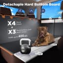 Dog Car Seat Cover for Back Seat — PU Leather Back Seat Extender