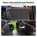 Dog Car Seat Cover for Back Seat — PU Leather Back Seat Extender