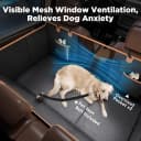 Dog Car Seat Cover for Back Seat — PU Leather Back Seat Extender