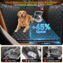 Hard Bottom Dog Car Seat Cover
