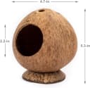 Coconut Hut Hamster House Bed — Natural Gerbils Hideout
