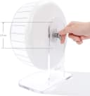 Super-Silent Hamster Exercise Wheels: Quiet — 10 inch Running Wheel