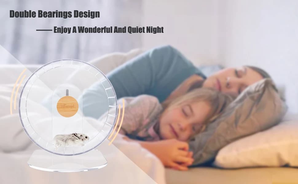 Super-Silent Hamster Exercise Wheels: Quiet — 10 inch Running Wheel — product details