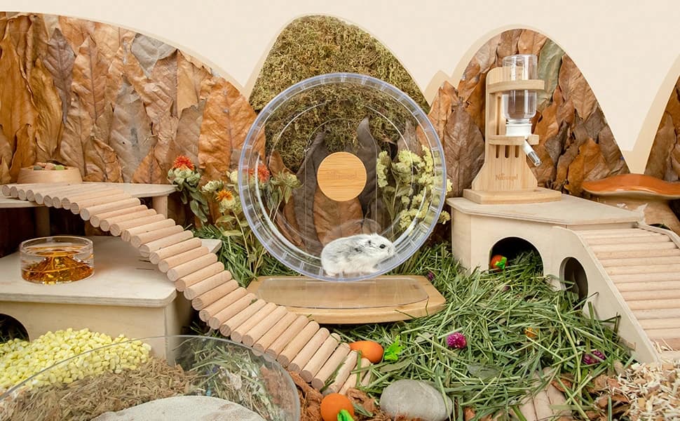 Super-Silent Hamster Exercise Wheels: Quiet — 10 inch Running Wheel — product details