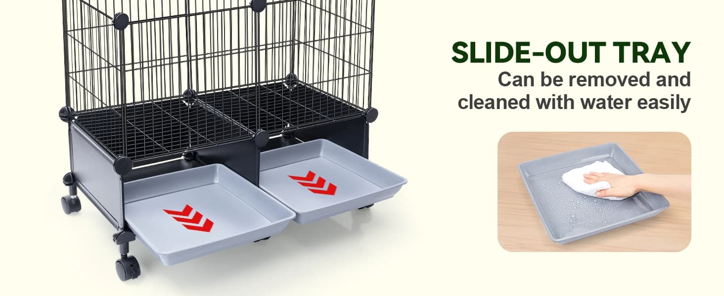Upgraded Encrypted Metal 46-Inch Bird Cage for Parrot Parakeets — collection imagery