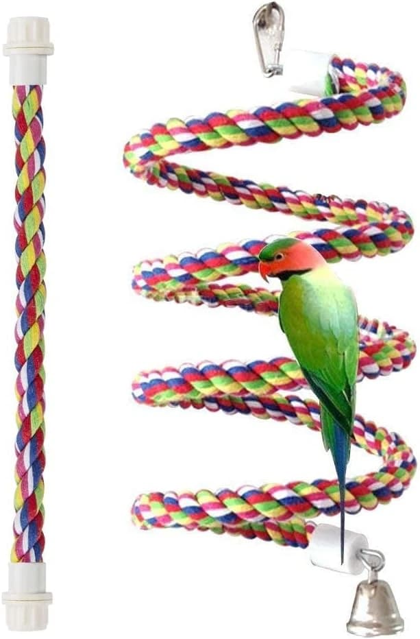 Rope Bungee Bird Toy — Small