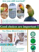 No Mess Bird Feeders Water Dispenser Set — Automatic Feeders for Cage