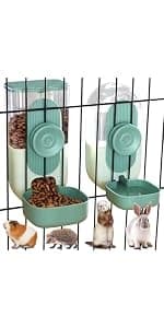 No Mess Bird Feeders Water Dispenser Set — Automatic Feeders for Cage — product details