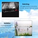 Fish Breeding Box — Acrylic Fish Isolation Box with Suction Cups