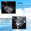 Fish Breeding Box — Acrylic Fish Isolation Box with Suction Cups