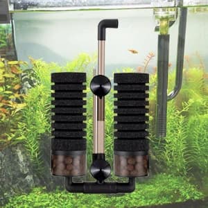 Aquarium Double Sponge Filter — Make your fish happy and aquarium water crystal clear