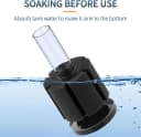 3 Pack Aquarium Sponge Filter Quiet Betta Fry Shrimp and Small Fish Foam Filter for Tiny Fish Tank up to 10 Gallon
