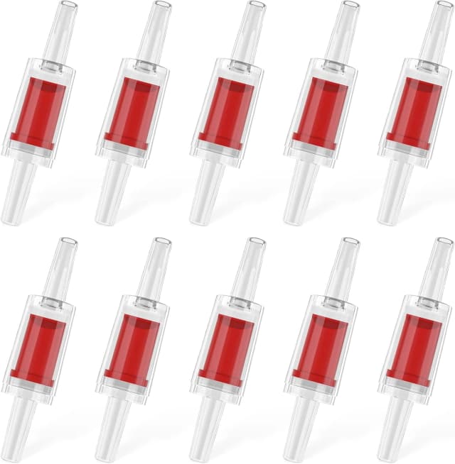 Aquarium Check Valves Plastic One Way Non-Return Check Valve for Fish Tank