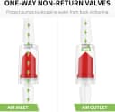 Aquarium Check Valves Plastic One Way Non-Return Check Valve for Fish Tank