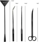 Aquarium Tweezers — Stainless Steel Aquarium Plant Tools Long Aquascaping Tools Scissors Spatula Aquatic Plants