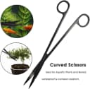 Aquarium Tweezers — Stainless Steel Aquarium Plant Tools Long Aquascaping Tools Scissors Spatula Aquatic Plants