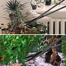 Aquarium Tweezers — Stainless Steel Aquarium Plant Tools Long Aquascaping Tools Scissors Spatula Aquatic Plants — product details